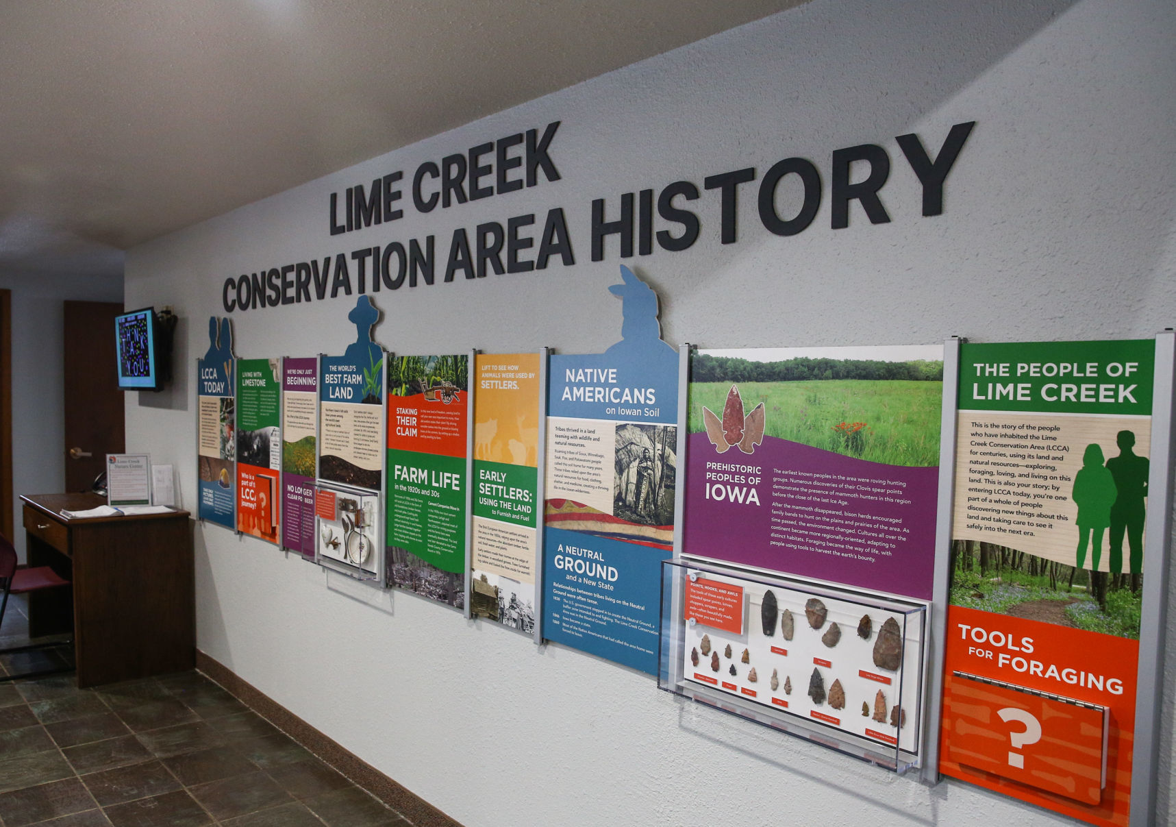 Lime Creek Nature Center improvements 1